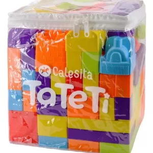 BOLSA DIDACTICA CON BLOQUES 97 PZAS EN ESTUCHE Ta Te Ti