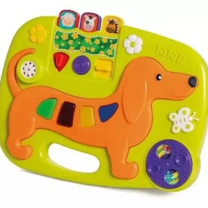 PERRO SALCHICHA MUSICAL CON LUCES Y SONIDOS Ta Te Ti