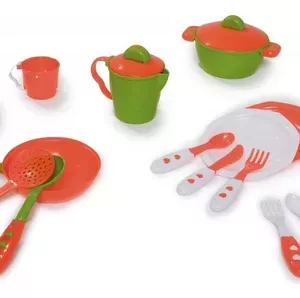 KIT DE COCINA UNISEX COMPLETO C/ ESCURRIDOR Ta Te Ti