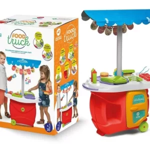 CARRO DE COMIDA CON SONIDO Y ACCESORIOS EN CAJA Ta Te Ti