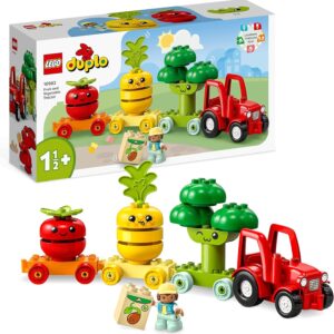 LEGO DUPLO TRACTOR DE FRUTAS Y VERDURAS 10982 DE 19 PIEZAS BALDE
