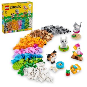 LEGO CLASSIC MASCOTAS CREATIVAS ANIMALES DE JUGUETE CONSTRUIBLES 11034