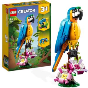SET LEGO CREATOR PERICO EXÓTICO 253 PIEZAS 31136