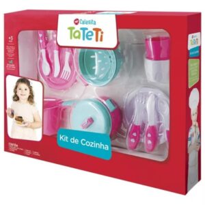 JUEGO DE COCINA COMPLETO ROSA Ta Te Ti
