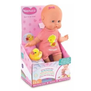 MUÑECO BEBE NENUCO 35CM 14070 - MI PRIMER BAÑO - FAMOSA