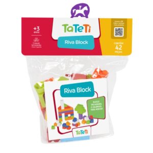 BOLSA DIDACTICA CON BLOCKS 42 PZAS Ta Te Ti