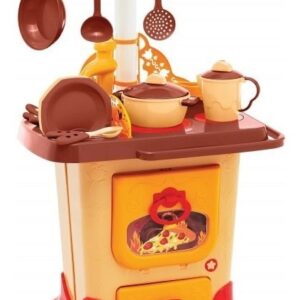 COCINA UNISEX A LEÑA HORNO Y PILETA CON ACCESORIOS Ta Te Ti