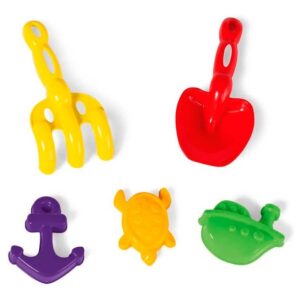 SET CON PALITAS Y MOLDES 5 PZAS Ta Te Ti