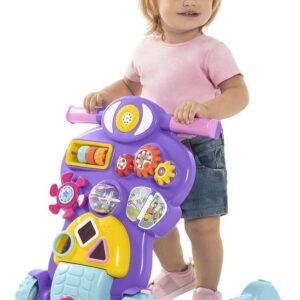 CAMINADOR DIDACTICO CON LUZ Y SONIDO VIOLETA CALESITA Ta Te Ti