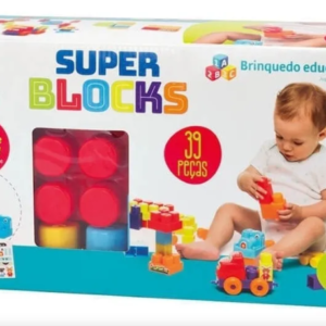 SUPER BLOQUES DIDACTICOS - 39 PIEZAS Ta Te Ti