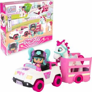 PINYPON VAMOS! - CAMIONETA CON TRAILER Y CABALLO - FAMOSA