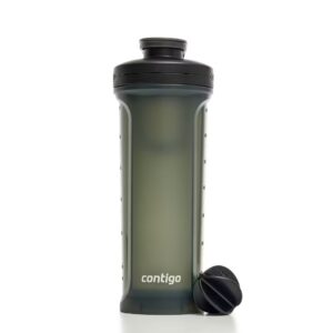 BOTELLA SHAKE GO FIT 2.0 MIXER NEGRO - CONTIGO