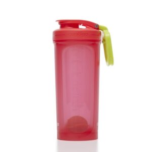 BOTELLA SHAKE GO FIT 2.0 MIXER ROJO - CONTIGO