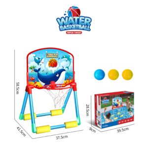 JUEGO DE BALONCESTO DE AGUA.
