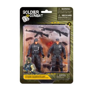 SET DE DOS SOLDADOS CON ARMAS