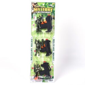 SET DE 3 SOLDADOS Y PISTOLAS