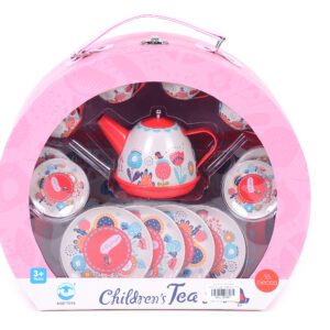 JUEGO DE TE CAJA CIRCULAR