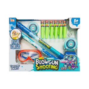 SOPLETE PARA DISPARAR C/DARDOS DE GOMA EVA Y LENTES