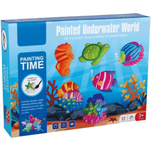 ANIMALES ACUÁTICOS PARA PINTAR EN CAJA