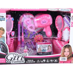 SET DE PELUQUERIA CON CORONA EN CAJA