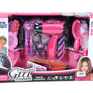 SET DE PELUQUERIA CON PLANCHITA EN CAJA