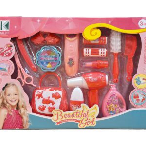 SET DE PELUQUERIA CON BOLSO DE MANO Y ACCESORIOS