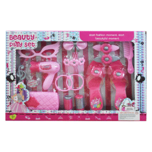 SET DE BELLEZA CON SECADOR DE PELO, TACOS, LENTES, ETC