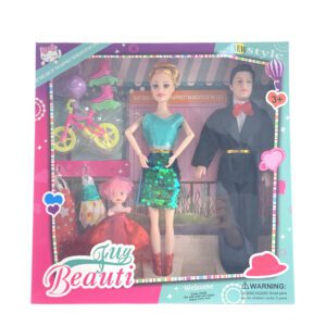 PAREJA DE MUÑECOS CON ACCESORIOS