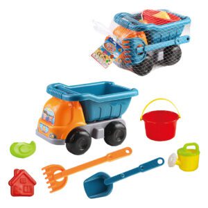 CAMION VOLCADORA EN RED CON HERRAMIENTAS Y ACCESORIOS 7 PIE