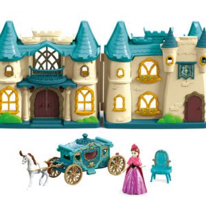 CASTILLO CON JUEGO DE MUEBLES  PRINCESA Y CARRUAJE