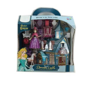 CASTILLO CON PRINCESA CARRUAJE Y ACCESORIOS