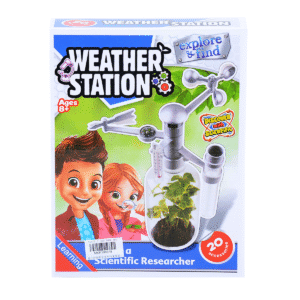 JUEGO DE EXPERIMENTO ESTACIÓN DE AGUA EN CAJA