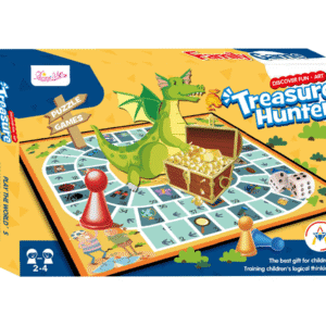 JUEGO DE MESA BÚSQUEDA DEL TESORO EN CAJA