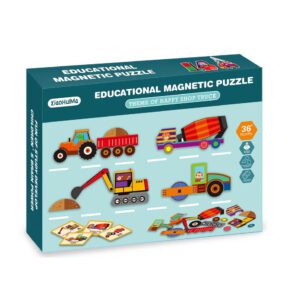 PUZZLE MAGNETICO CONSTRUCCION EN CAJA