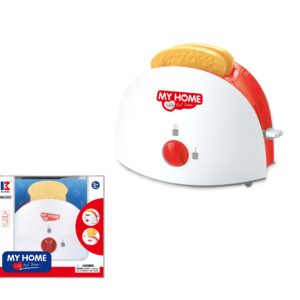 TOSTADORA BLANCA Y ROJA EN CAJA