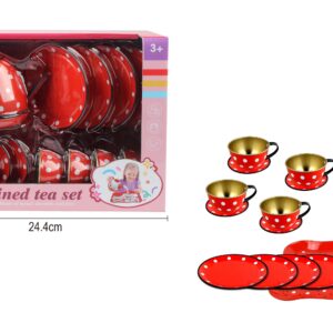 JUEGO DE TE DE HIERRO