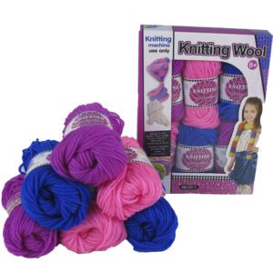 SET DE MADEJAS DE LANA EN CAJA