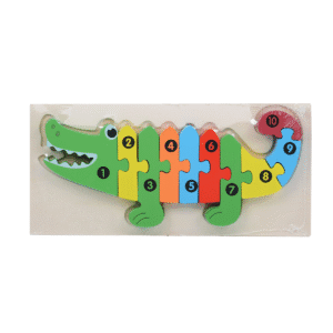 PUZZLE DE COLORES COCODRILO