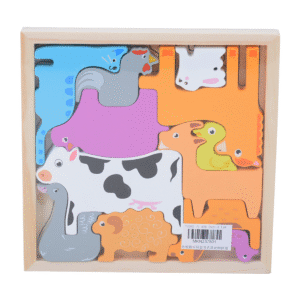 ANIMALES DE GRANJA EN MADERA