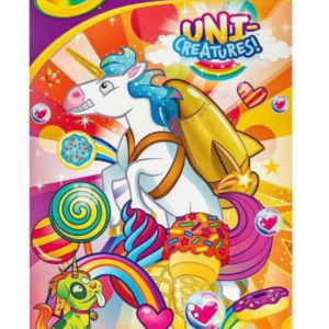 GIGANTOGRAFIA PARA COLOREAR 18 PGS CRIATURAS UNICORNIOS