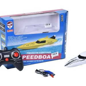LANCHA EN CAJA A CONTROL REMOTO CON BATERIA RECARGABLE
