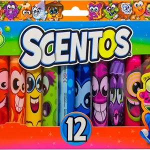 SET DE 12 MARCADORES CON AROMA