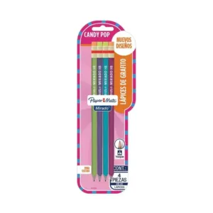 LAPIZ MIRADO COLORES CANDY TRIANGULAR - BLISTER X 4UN