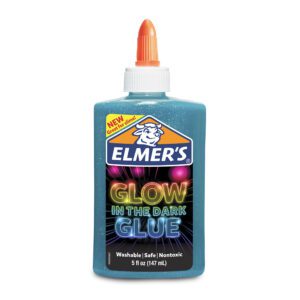 PEGAMENTO GLOW IN THE DARK AZUL 147ML X3