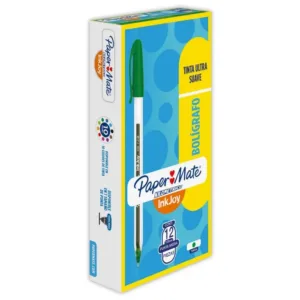 CAJA LAPICERA INKJOY 1.0MM VERDE X12