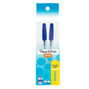 LAPICERA KM INKJOY AZUL- BOLSA X 2UN