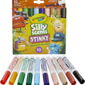 CAJA X10 MARCADORES "APESTOSOS"