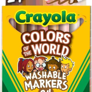 CAJA X 24 MARCADORES COLORES DEL MUNDO