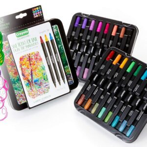 VALIJA 16 PCS MARCADORES DOBLE PUNTA SUPER TIPS / ULTRA FINA