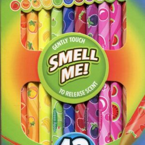 SET DE 12 LAPICES DE COLORES CON AROMAS